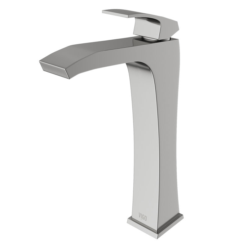 Vigo Blackstonian Single Hole Bathroom Faucet With